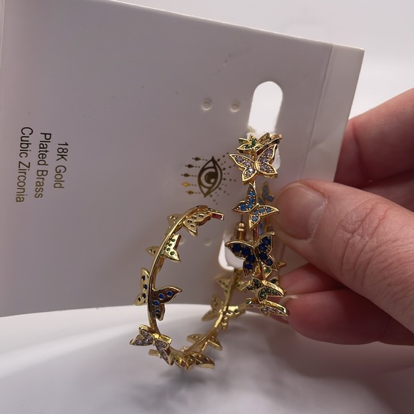 Butterflies!New in Box Eye Candy Luxe collection butterfly earrings 🦋 - Picture 4 of 6